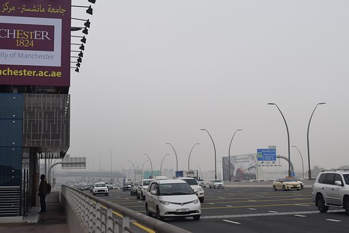 Free Foggy Weather City Weather photo and picture