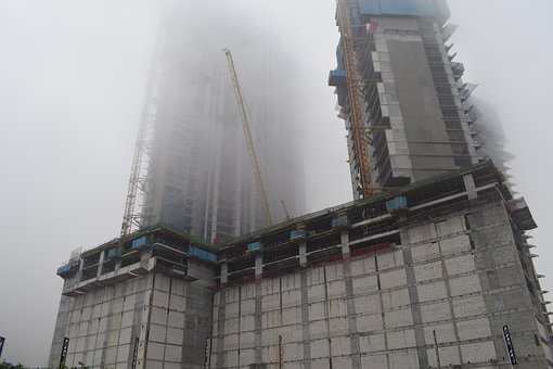 Free Foggy Weather City Weather photo and picture