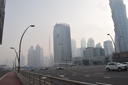 Free Foggy Weather City Weather photo and picture