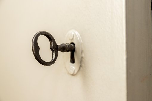 Sleutel, Slot, Deur, Oud, Gebouw, Huis