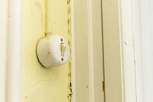 Lichtschakelaar, Oud, Schakelaar, Retro