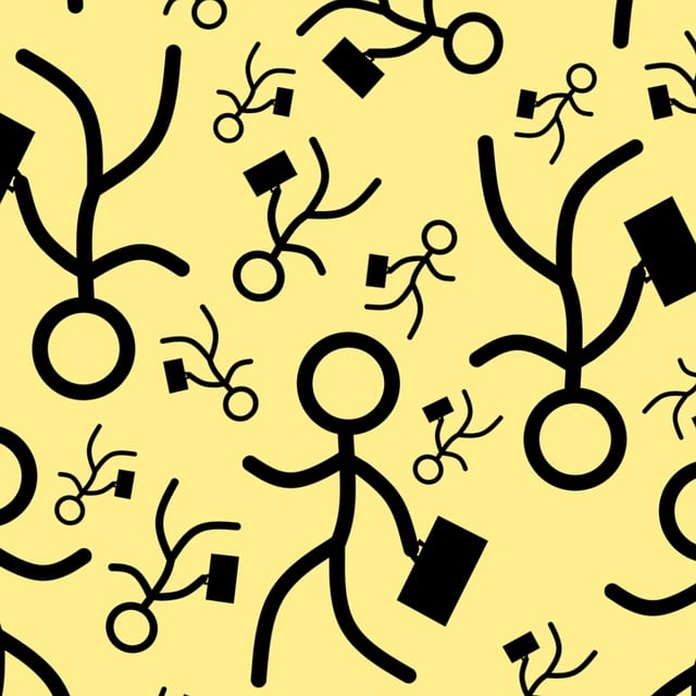 Free pattern yellow black illustration