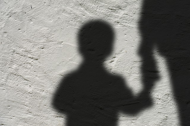 Free silhouette man child illustration