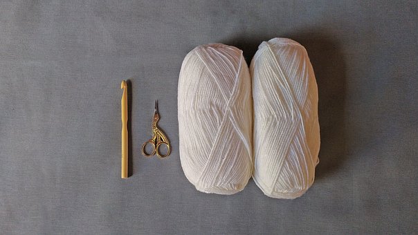 Gewebe, Weben, Häkeln Stricken, Nadel