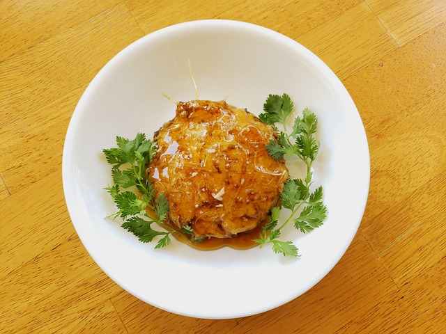 Free Portabella Mushroom Tofu photo and picture
