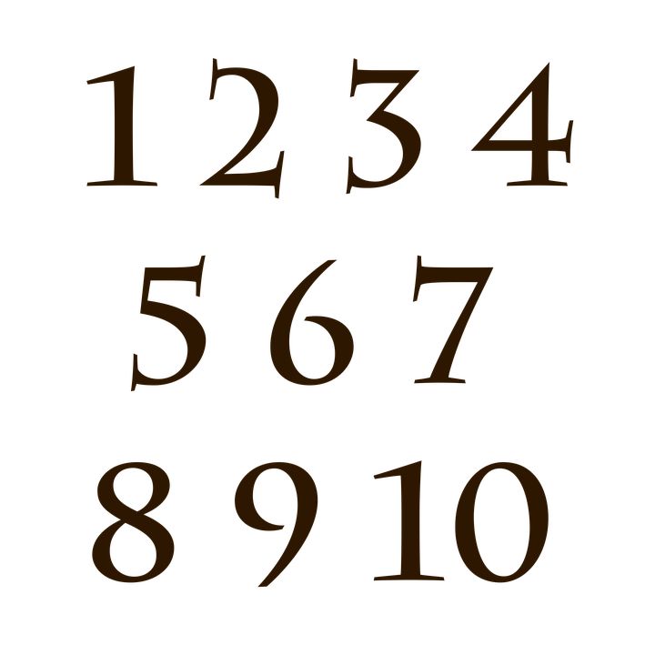 数集 收藏 数字 - Pixabay上的免费图片 - Pixabay