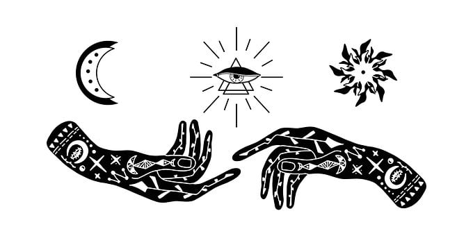 Free Hand Symbol illustration and picture