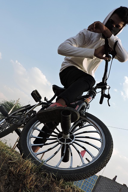 Bmx, Kreislauf, Porträt, Sport, Fahrrad
