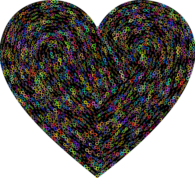 Free heart love infinity illustration