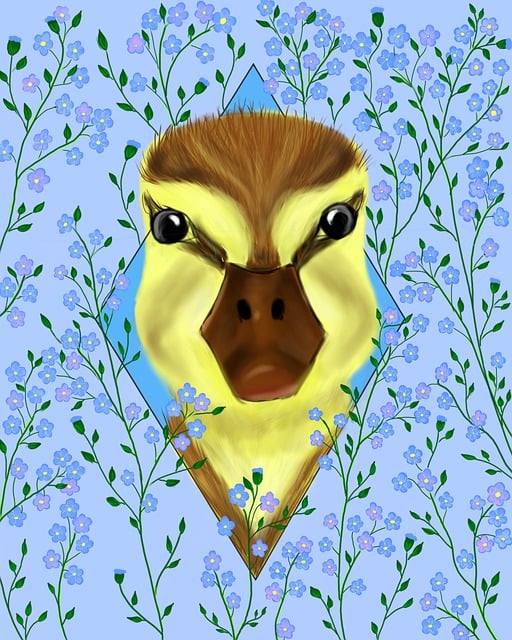Free Duck Small illustration and picture