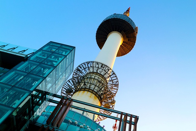 city, architecture, korea, modern, exterior, structure, seoul, observation deck, perspective