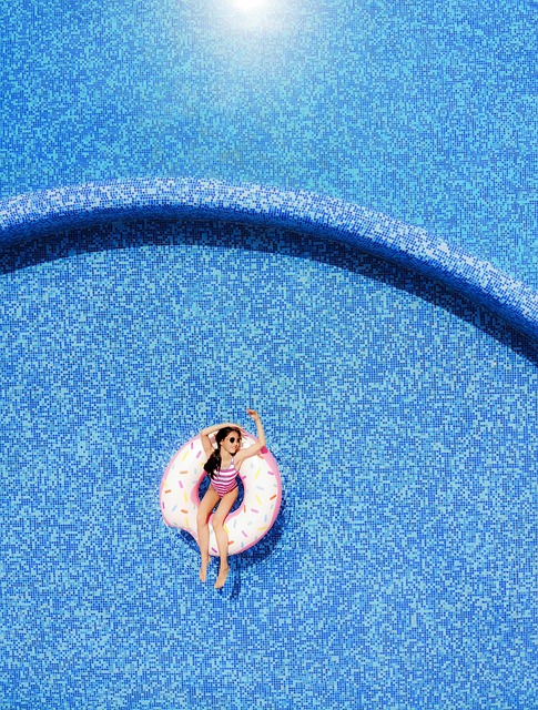 Piscina, Miúdo, Agua, Natação, Verão