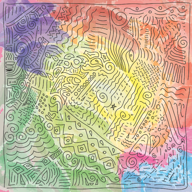 Download free HD stock image of Doodle Pattern Free doodle pattern abstract illustration