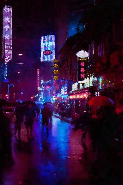 Free oil painting paint painting illustration