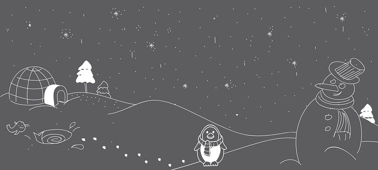 Free Winter Illustration Snowman illustration and picture