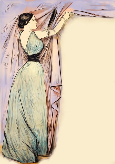Free vintage poster presentation illustration