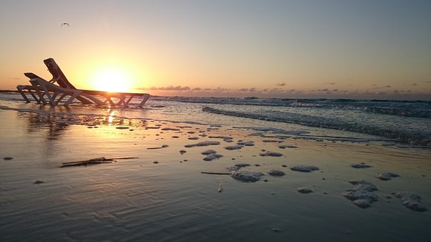 Free Sunset Beach photo and picture