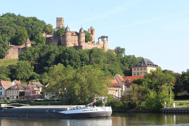 Wertheim, Castelo, Fluxo, Navio