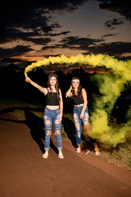Free Girls Yellow photo and picture
