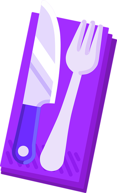Free fork knife cutlery vector