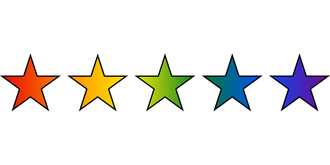 Free Stars Review vector and picture