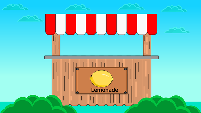 Free summer drink juice illustration
