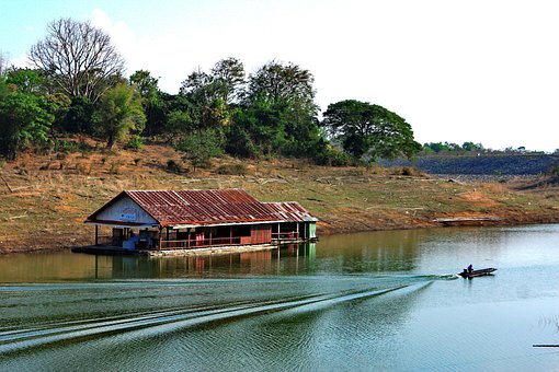 Raft, Ship, River, Nature, เรือ, แพ, น้ำ