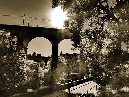 Free Bridge Sun photo and picture