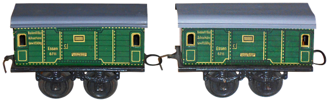 Free train model building miniature illustration