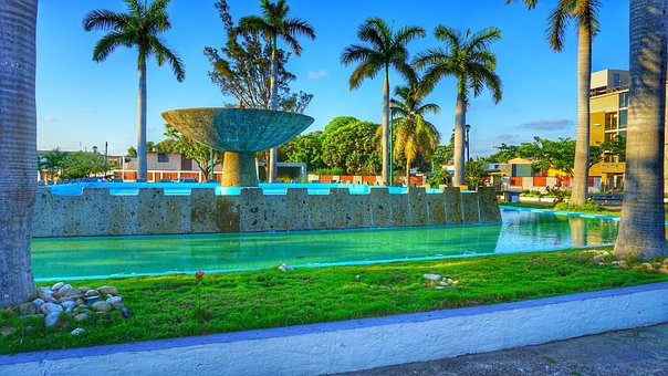 Park, Wasser, Landschaft, Natur