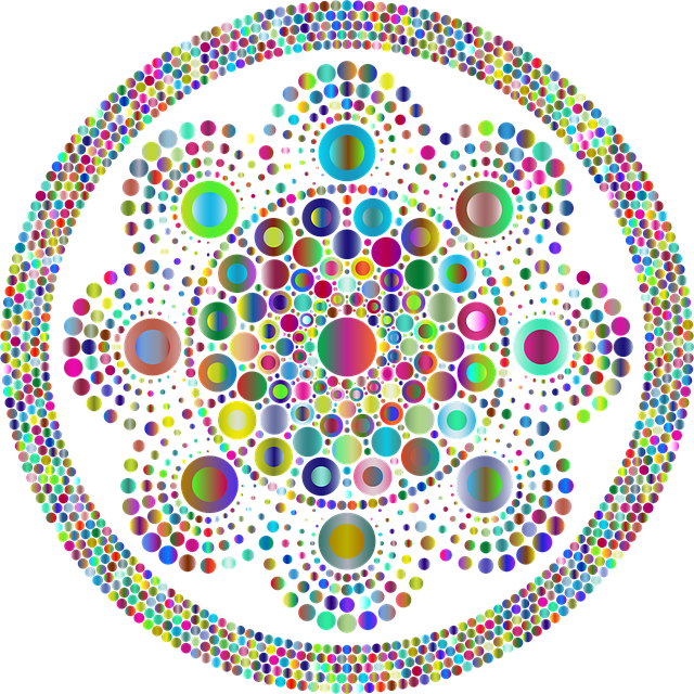 Free mandala circles decorative vector