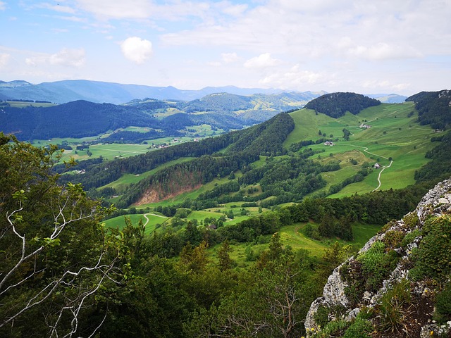 Ley, Montañas, Suiza, Caminata