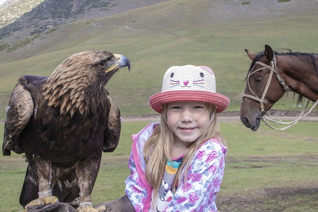 Free Girl Eagle photo and picture