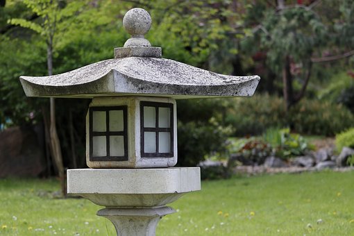 Jardim, Zen, Meditação, Jardim Japonês