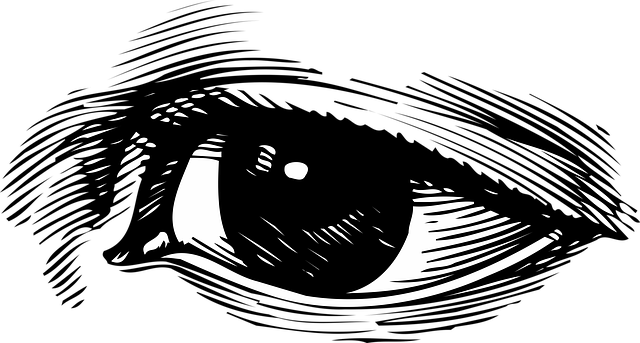 Free eye vintage body illustration