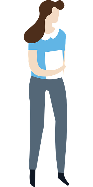 Free Woman Office Worker vector and picture