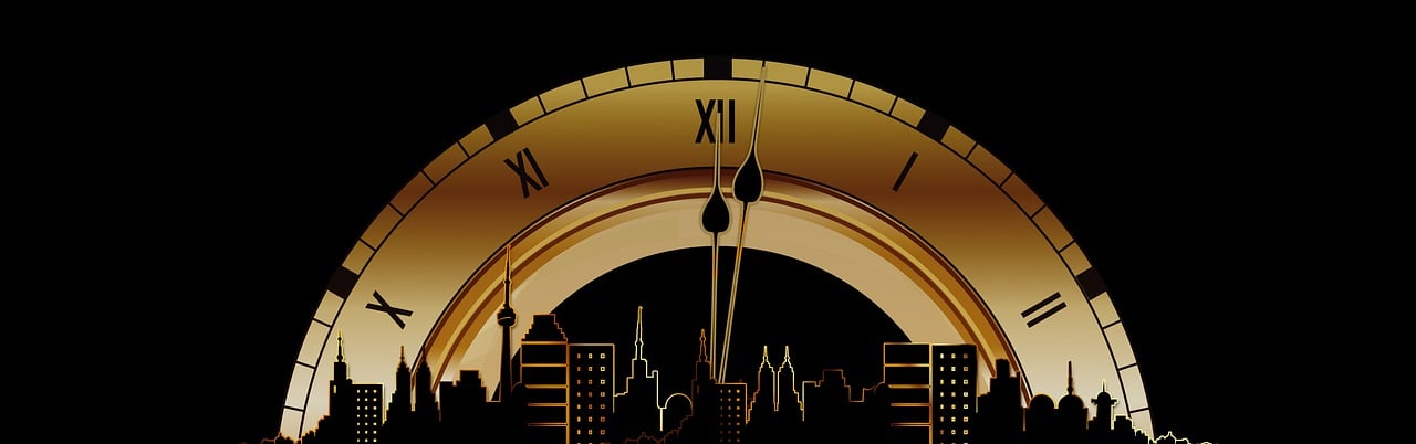 Download free HD stock image of New Year'S Day Year Free new year's day year clock illustration