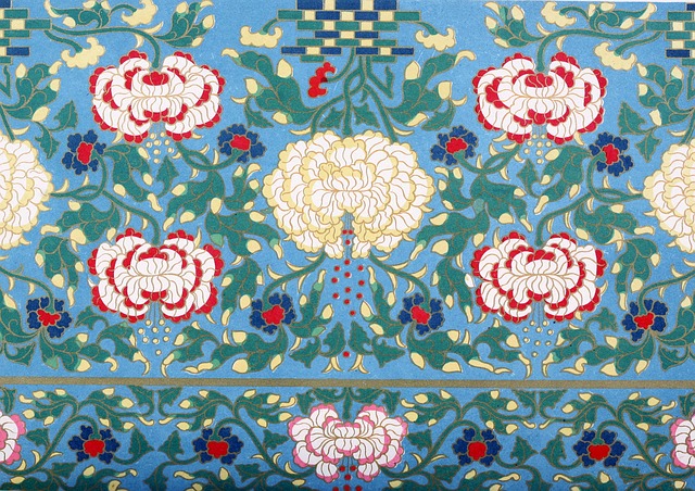 China With Ridges Pattern Chinese Pattern