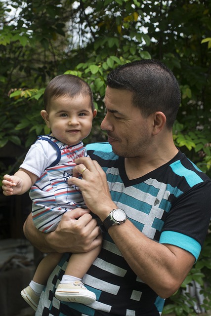 Vater, Sohn, Baby
