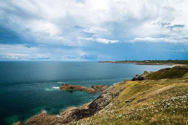 Frankrig, Bretagne, Ø, Hav, Breizh, Kyst