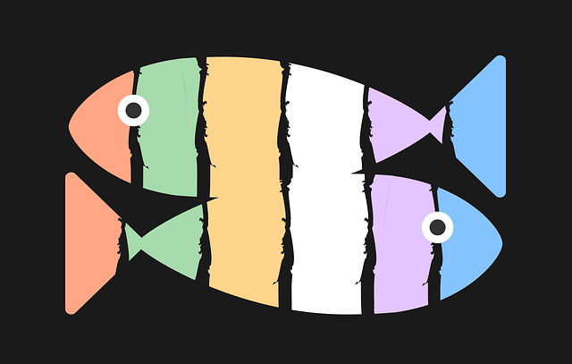 Fische, Sushi, Kunst, Restaurant, Symbol