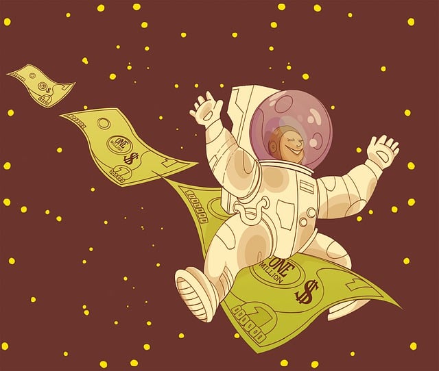 Free astronaut space space mission illustration
