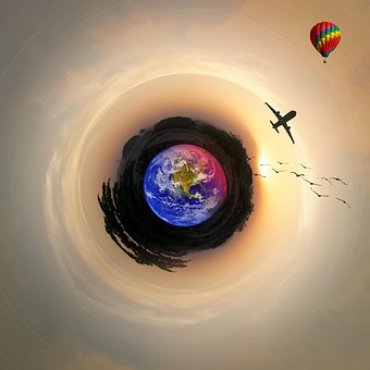 Frihed, Varmluftballon, Eventyr