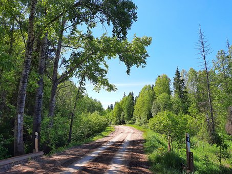 Naturaleza, Paisaje, Aldea, Carretera