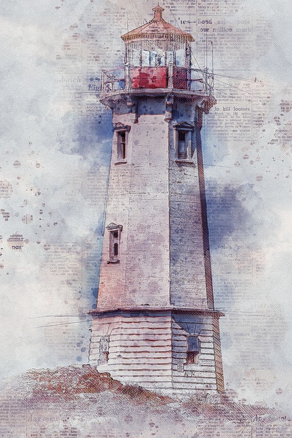 Download free HD stock image of Lighthouse Canada Free lighthouse canada america illustration