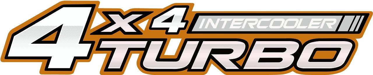 2x 3M Turbo Intercooler Decal Sticker For Hilux Trucks – Made In USA