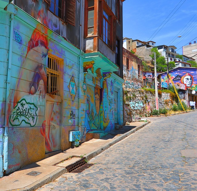Valparaíso, Chile, Arte Callejero