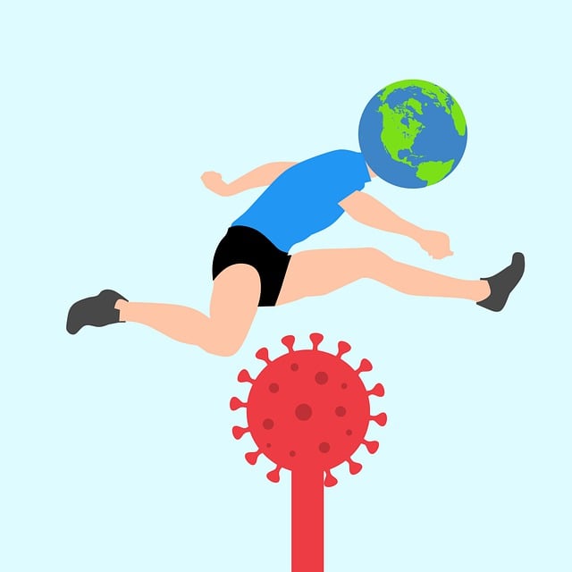 Free coronavirus virus world illustration
