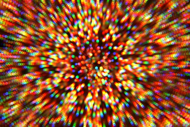 Free bokeh explosion light illustration