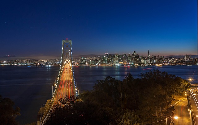 Free Bay Bridge Usa photo and picture
